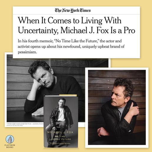 Read All About It! Michael J. Fox Reveals His Secret to Optimism While on Virtual Book Tour